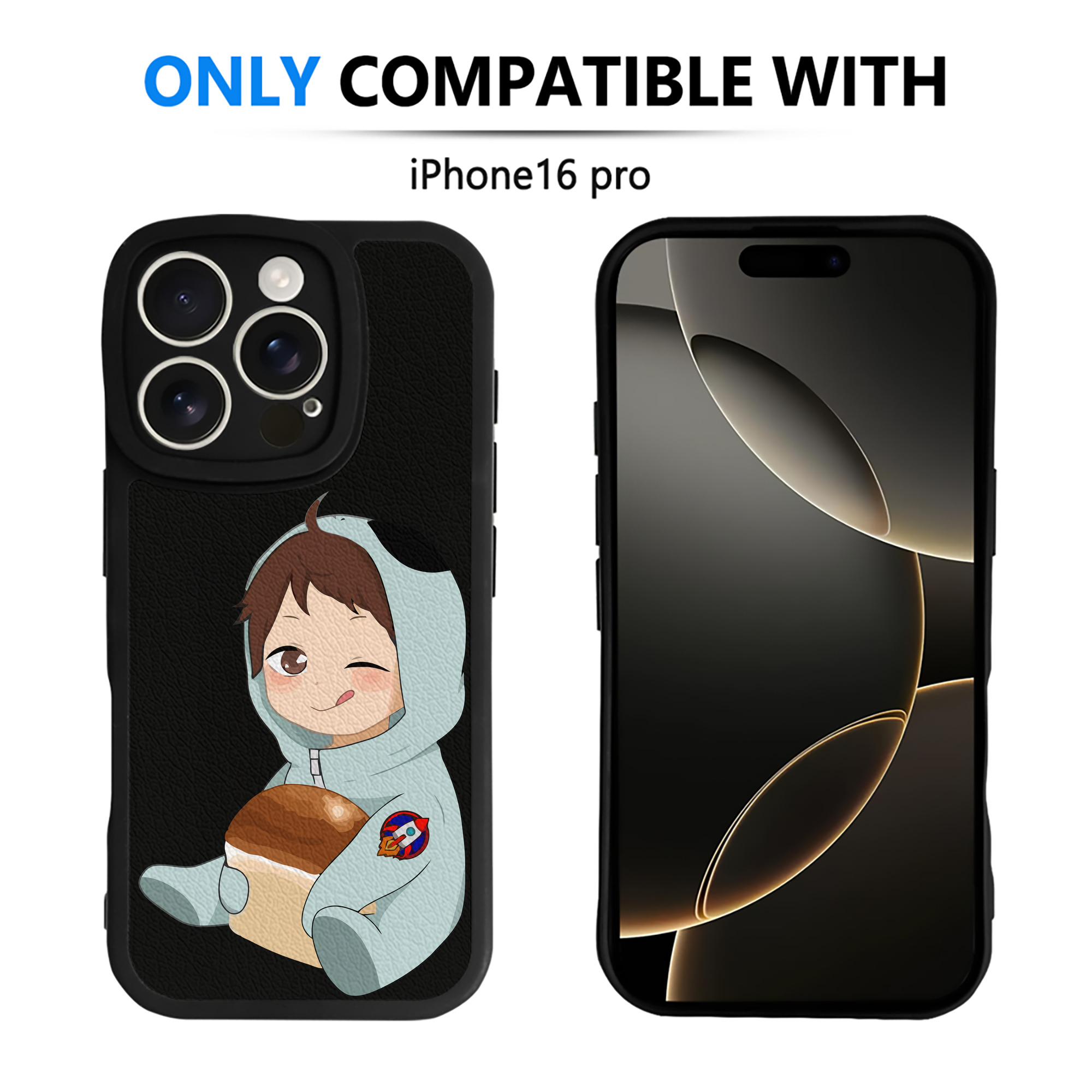 （画像用） ハイキュー!! Haikyu!! 【iPhone 16シリーズ対応】シリコンスマホケース（レザー調） 材質：シリコン